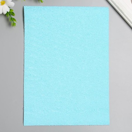 Foamiran terry "needlework" 2 mm, 21x29.7 cm (set of 10 sheets) Assorted No. 4-3