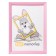 Photo frame plastic L-5 21x30 cm Pink mix (plastic screen)