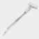 Window mop with a sprayer Raccoon, aluminum handle, length 116 cm, fuse 25 cm, nozzle 25 × 6 cm