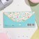 The envelope for the money "all the most beautiful!" Glitter, Congrev, turquoise background, 17x8 cm