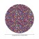 Tablepy tablecloth "Retro toys", round, oxford, elastic band, size 140x140 cm, diameter 105-120 cm