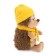 Soft toy "Hedgehog Kolunchik: in a yellow hat", 15 cm OS001-219/15c
