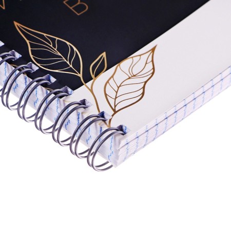 Notebook on the crest, Calligrata "Flowers. Aesthetics" 80 sheets, in a cage, cover coated cardboard, offset-2