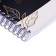 Notebook on the crest, Calligrata "Flowers. Aesthetics" 80 sheets, in a cage, cover coated cardboard, offset