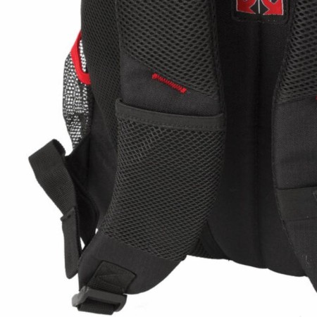 Germanium "S-06" university, compacted back, lightweight, black, 46x32x15 cm, 226953-21