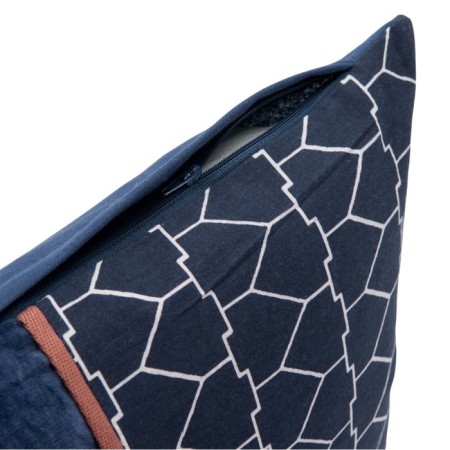 Case on a pillow of cotton velvet Ethnic, size 45x45 cm-4