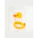 Silicone teether for teeth "Duck"