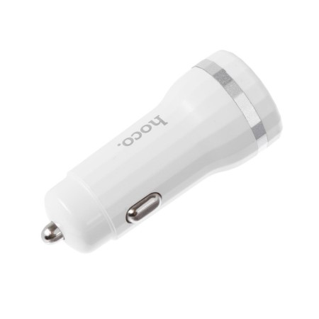 Hoco Z27, 2 USB car charger - 2.4 a, white-2