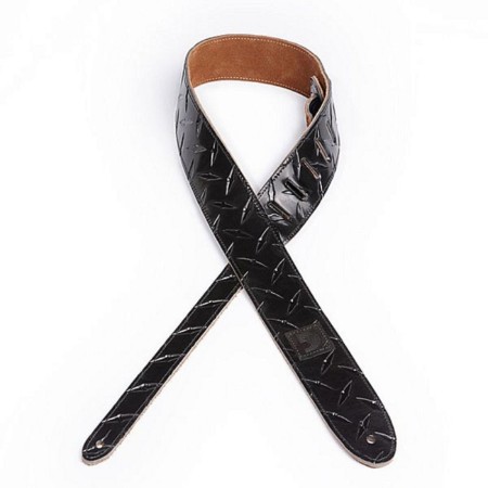 Planet Waves 20LDP01 Diamond Plate, leather, black, embossing