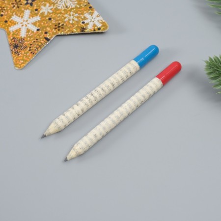Growing gift pencils mini "blue spruce + clove" set 2 pcs.-4
