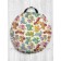 Pillow Sidushka "Multi -colored dragons", decorative, D = 52 cm