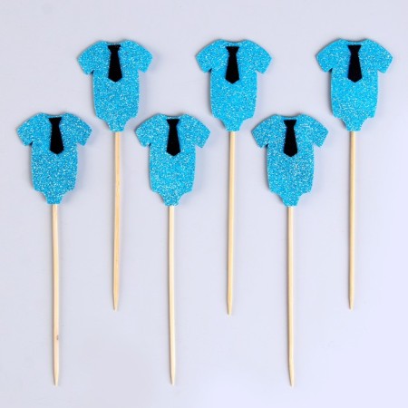 Swap "gender party", in a set of 6 pieces, blue-1