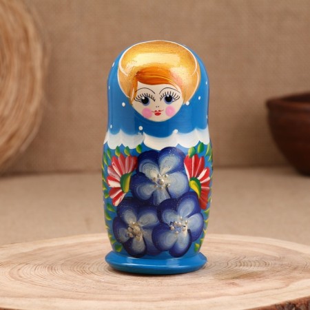 Matryoshka "Alena", 5-doll, 16 cm-1