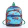 Baby backpack on a zipper, cornflower color