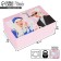 Box Gift team double -sided, packaging, Girls, 18 x 12 x 8 cm