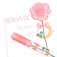 Figure paper for flowers 70g., Rose, 50x35cm