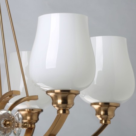 Palermo chandelier, size 80x110x80 cm, 320W 8xe27-7