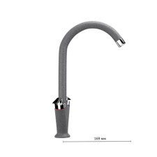 Mixer for the kitchen Ulgran U011-342, two-wound, graphite color