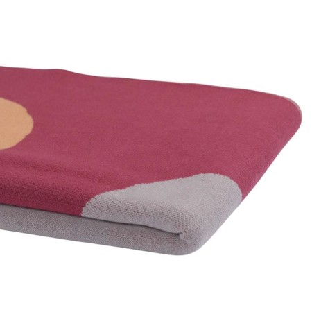 Pearl knit blanus Strange Fruit, size 130x180 cm-3