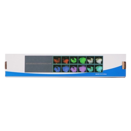Salon backlight 12 LED-5050, 22 cm, remote control, light music, multicate RGB, 4 pcs-5