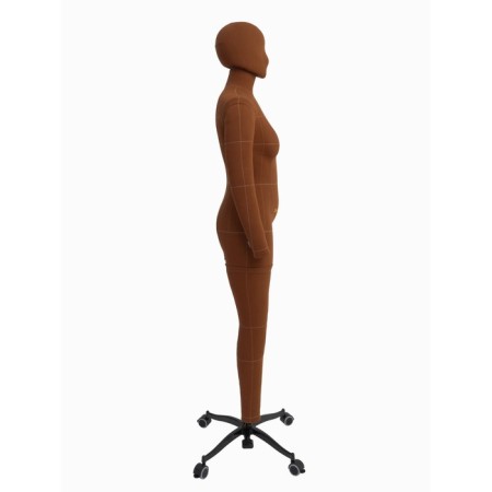 Pentornovsky Monica mannequin, Size 46, Caramel color, overlays, hands, leg and head-3