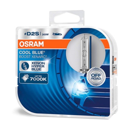 Xenon lamp OSRAM, D2S, 85V-35 W, 4300K, XenARC Cool Blue Boost, set 2 pcs-1