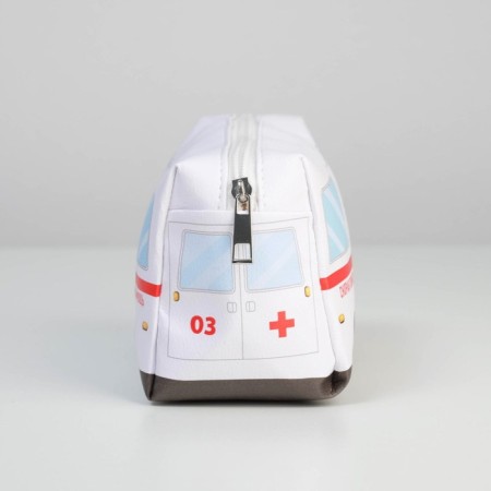 Apartment "ambulance", white color, 18x10 cm-4