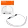 Pump for manual fuel pump Airline "Pear", 1.5 m with a valve, transparent