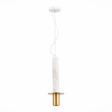 STL LUCE Sus. SL1211.503.01. Varese. 1x5 W, GU10, 4000K, 10x10x36 cm, golden color