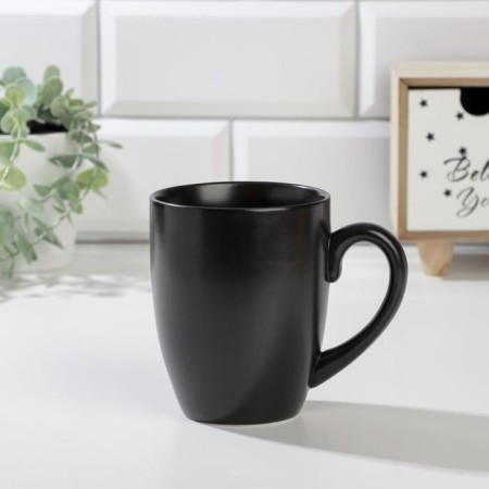Ceramic mug with Bitch Mode, 450 ml, black color-2