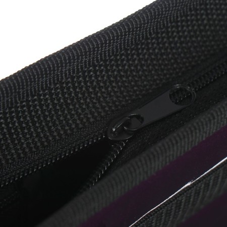 Folder with handles A4, 330 x 240 x 50 mm, artificial leather, varnish "Gatchina" purple 5s13-3
