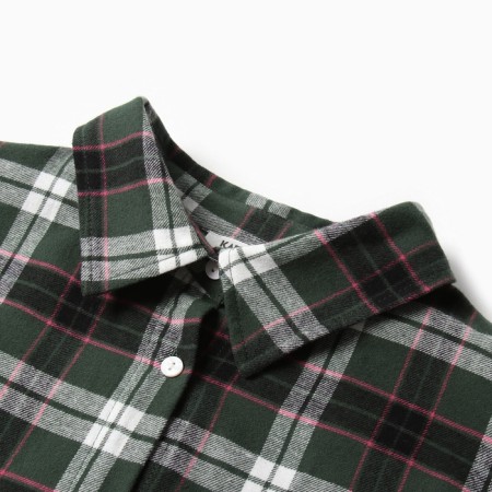 Female pajamas (shirt and shorts) Kaftan p. 48-50, green-5
