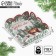 Box for confectionery products with PVC-patch “Happy New Year!”, 10.5 x 10.5 x 3 cm, New Year