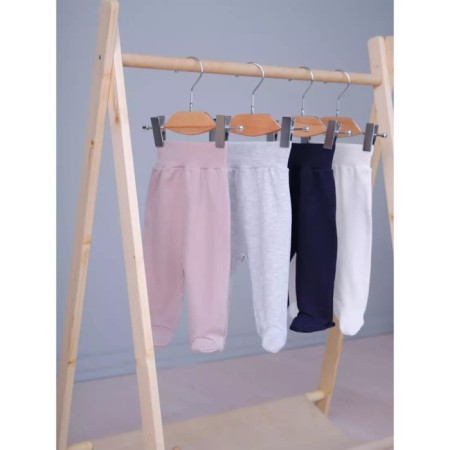Sliders on a wide Rant Base elastic band, seams outward, height 56 ​​cm, light-beige color-3