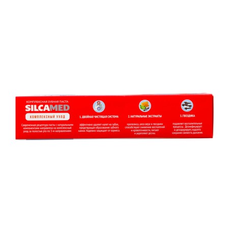 Silcamed toothpaste "Complex Care", 110 g-4