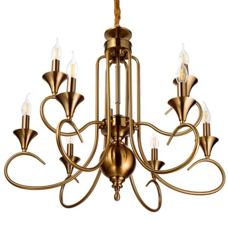 Causte "Delly" 9x40W E14 Brass 70x70x61 cm Bayerlux-1