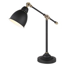 Braccio table lamp, 1x60W E27, black color