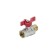 Ballic Aquasfera Euro 1004-03, 1 ", PN 25, internal/outer thread, butterfly, nickel