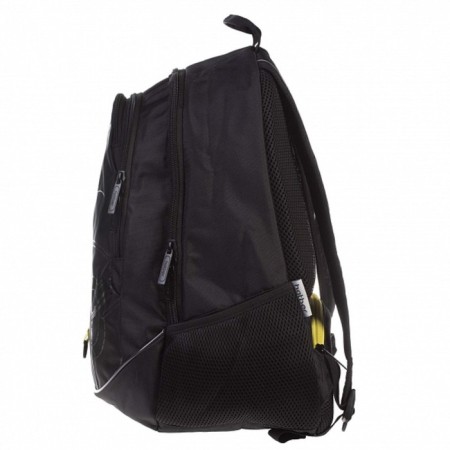 Youth backpack 42 x 30 x 20 cm, ergonomic back, Hatber Street "Air Liberty" Black NRK_90106-3