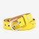 Building belt, width 2.3 cm, screw, buckle metal, yellow color