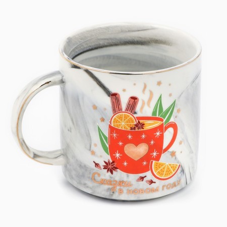 New Year's ceramic mug "Tales in the New Year", 350 ml-1
