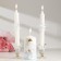 The set on the table of the newlyweds "Harmony", white