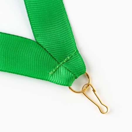 Medal ribbon, green-1