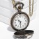 Pocket clock "Train", quartz, chain L-40 cm, D-4.5 cm