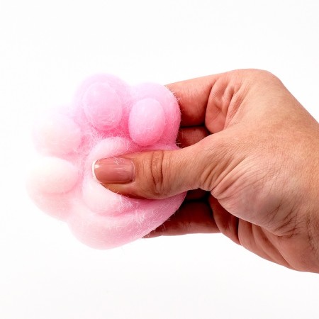 Squish anti -stress - Taba Law toy, with fluffy sprinkling, mix-3
