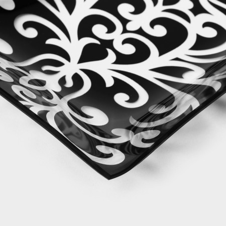 Glass shade "Bukhara", 36.5 × 15 cm, black color-2