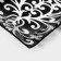 Glass shade "Bukhara", 36.5 × 15 cm, black color