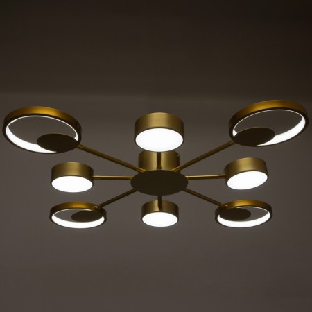 Causteen with PDU 2301/8GD LED 160W 3000-6000k gold 93x93x8 cm Bayerlux-3