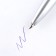 Handle Ball blue paste automatic 0.7 mm "defender" plastic