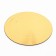 Confectionery substrate, under the cake, gold-white, 28 cm, 3.2 mm